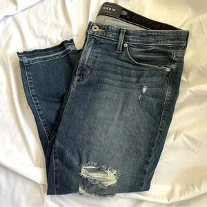 Torrid Women’s Jeans Blue Size: 18R Sky High Skinny Crop. Torrid Premium.